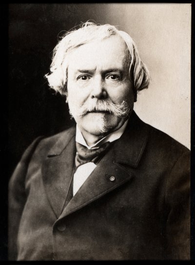 Portrait of Edmond de Goncourt by French Photographer